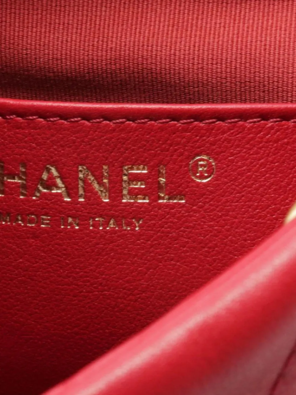 Pre-owned Chanel 2021 Small Cc Turn-lock Backpack In Red