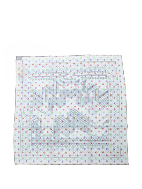 Hermès Pre-Owned foulard à motif géométrique (années 2010)