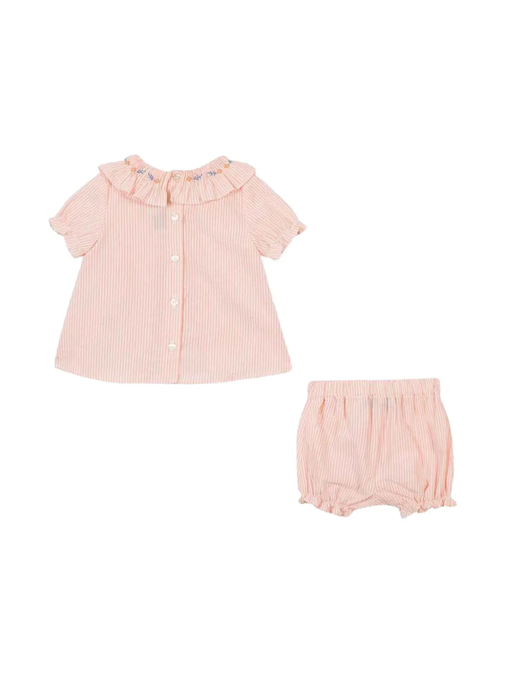 Tartine Et Chocolat Gestreepte shorts set Roze