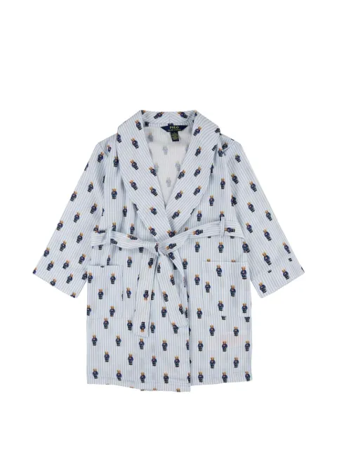 POLO RALPH LAUREN KIDS Polo Bear bath robe 