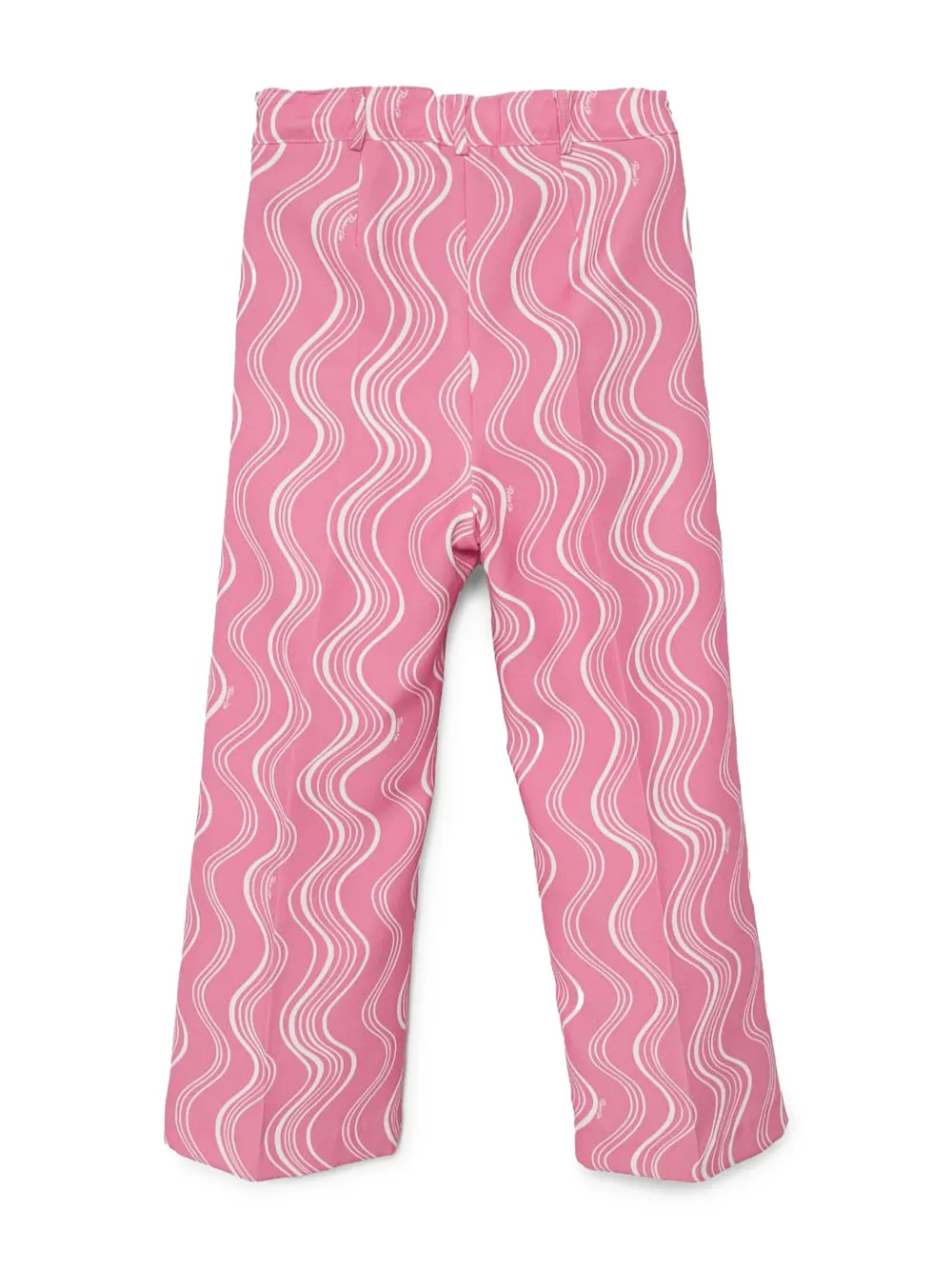Pinko Kids Broek met abstracte print Roze
