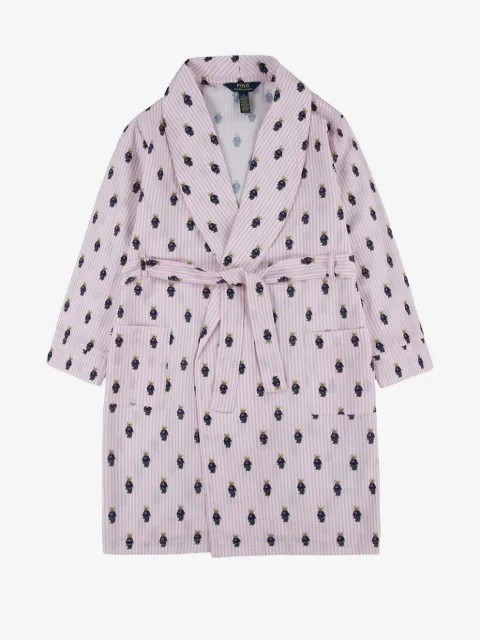 POLO RALPH LAUREN KIDS Polo Bear bath robe