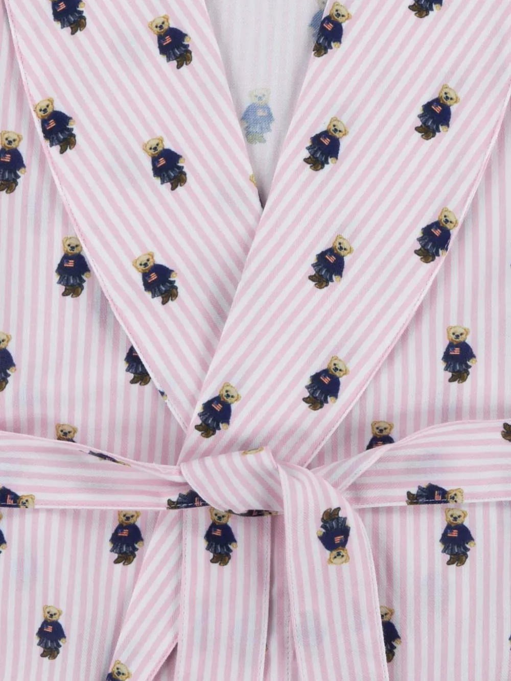 Polo Ralph Lauren Polo Bear Bath Robe In Pink