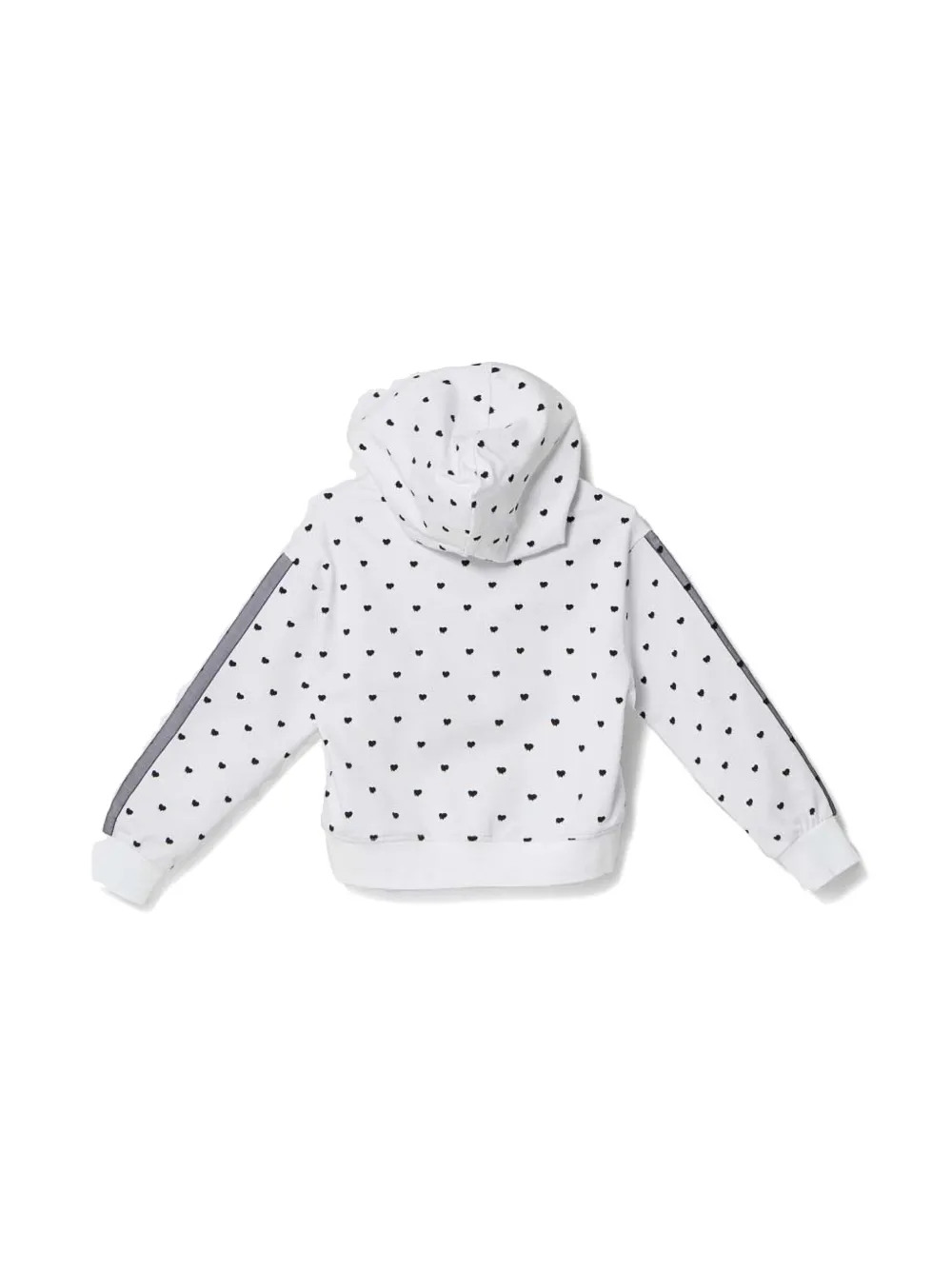 Pinko Kids Hoodie met print Wit