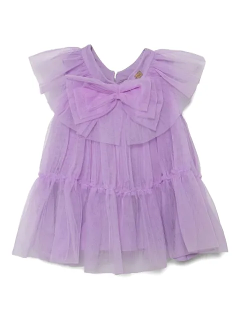 Pinko Kids فستان تول بزينة ربطة