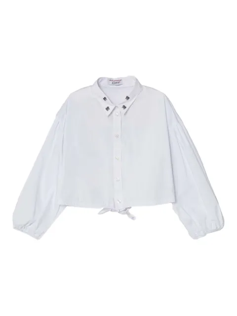 Pinko Kids rhinestone-embellished shirt