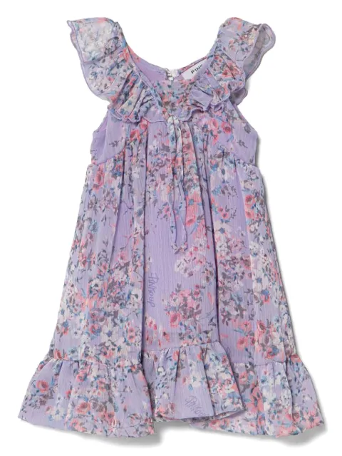 Pinko Kids floral-print dress 