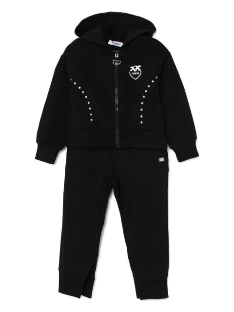 Pinko Kids logo-print tracksuit 