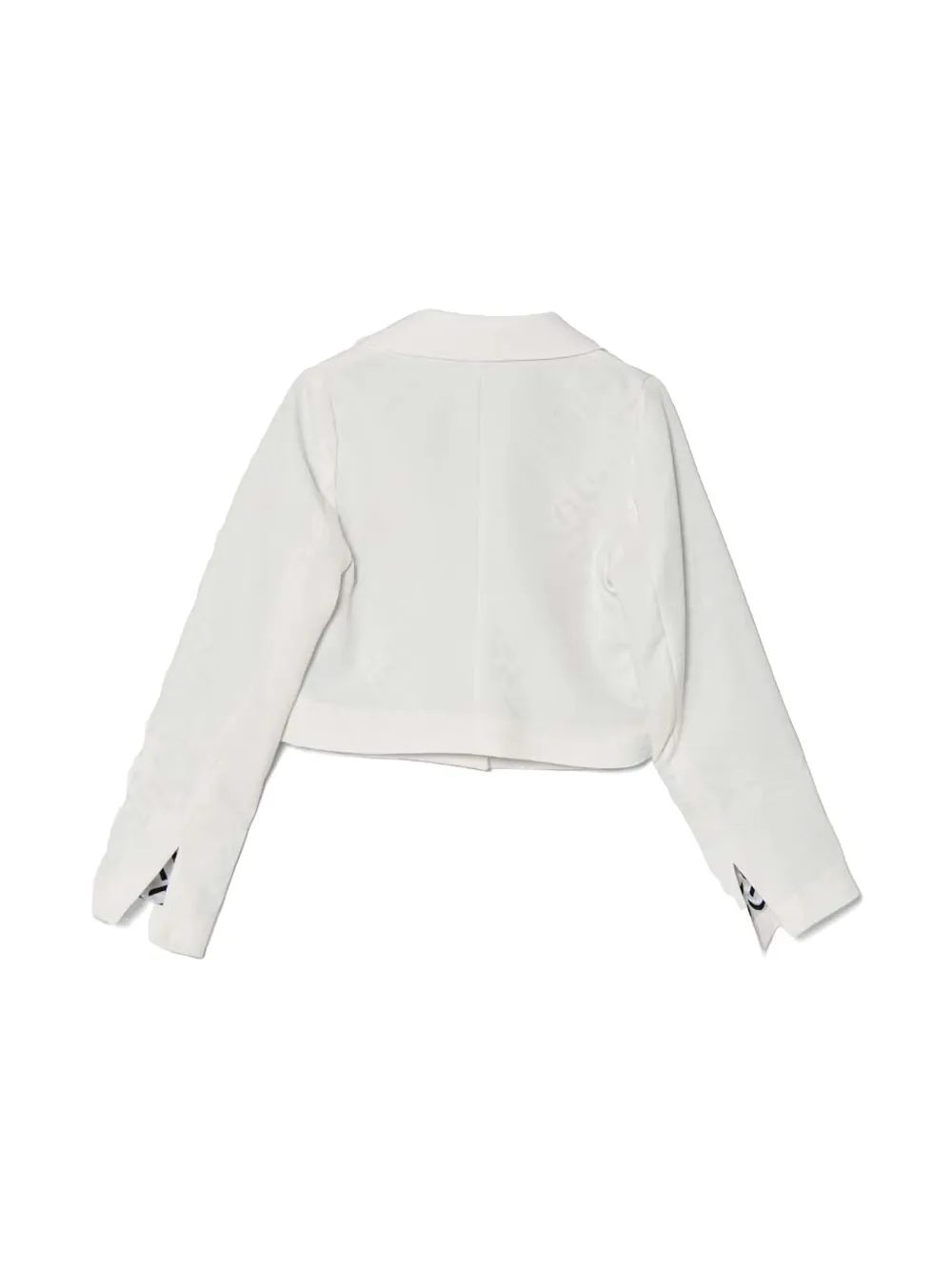 Pinko Kids cropped blazer - Wit