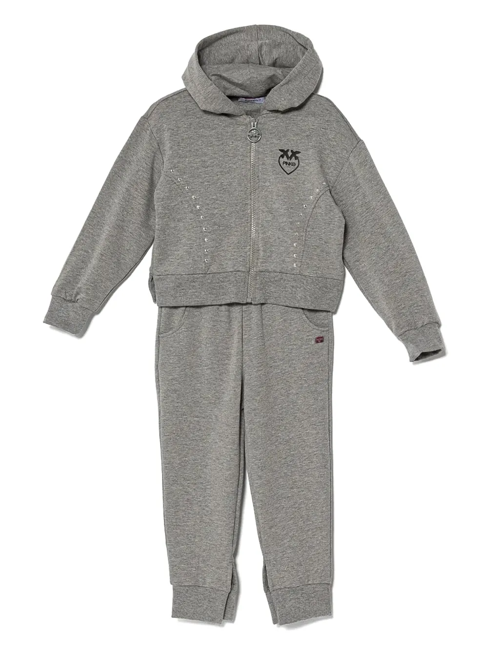 Pinko Kids Trainingspak met logoprint Grijs