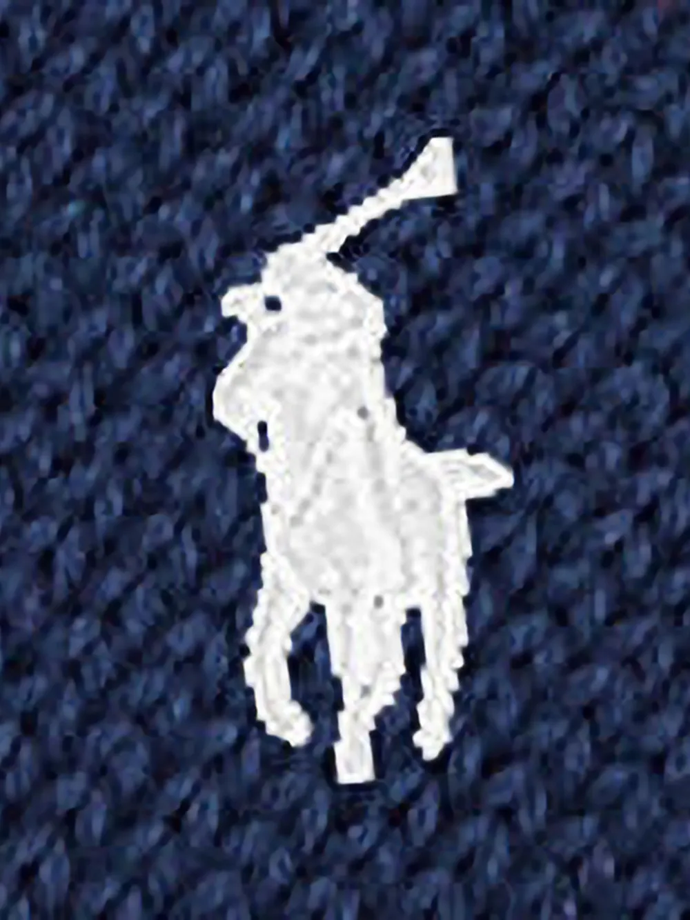 POLO RALPH LAUREN KIDS Gestreepte katoenen trui Blauw