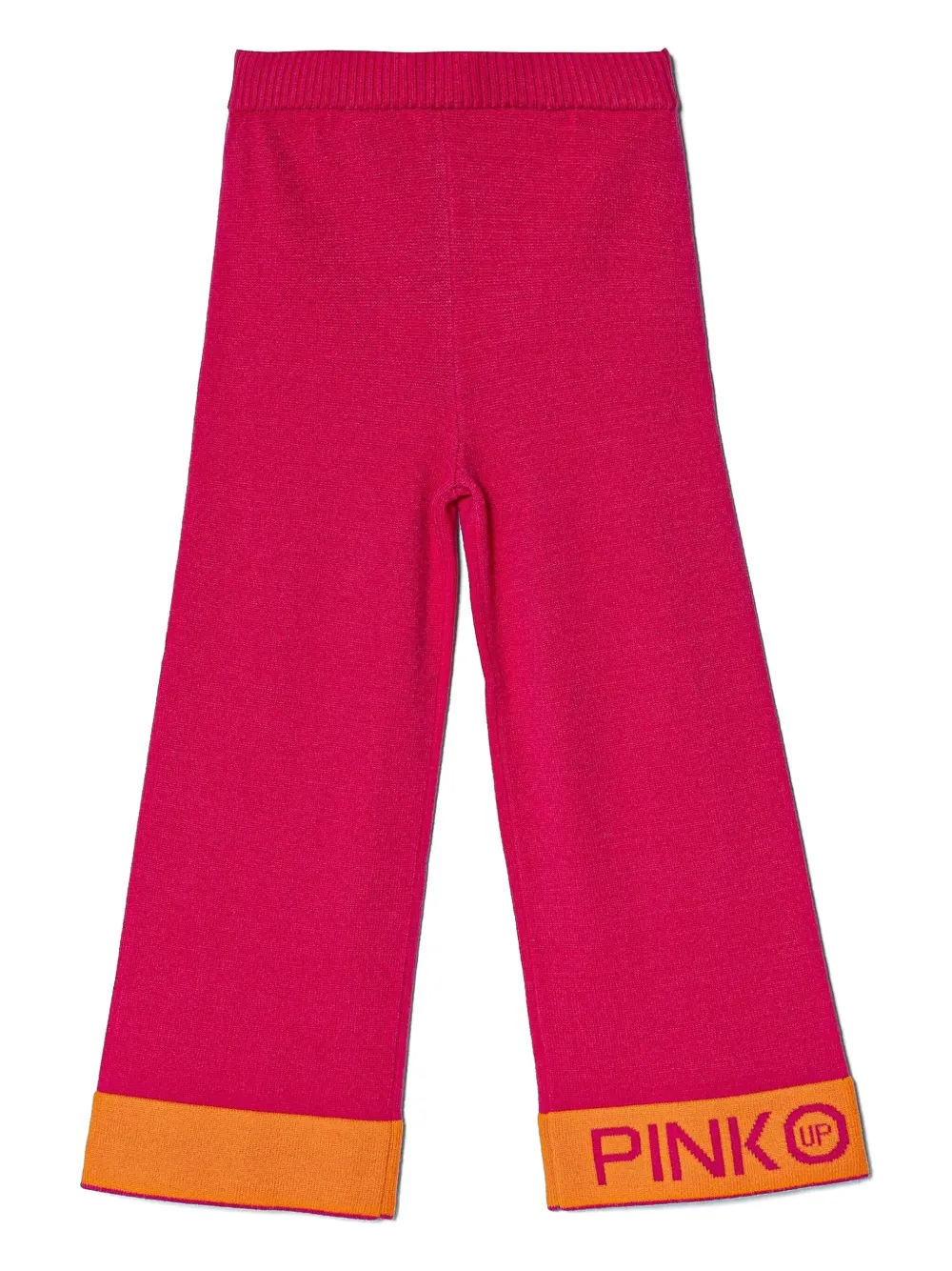 Pinko Kids Broek met logoprint Roze