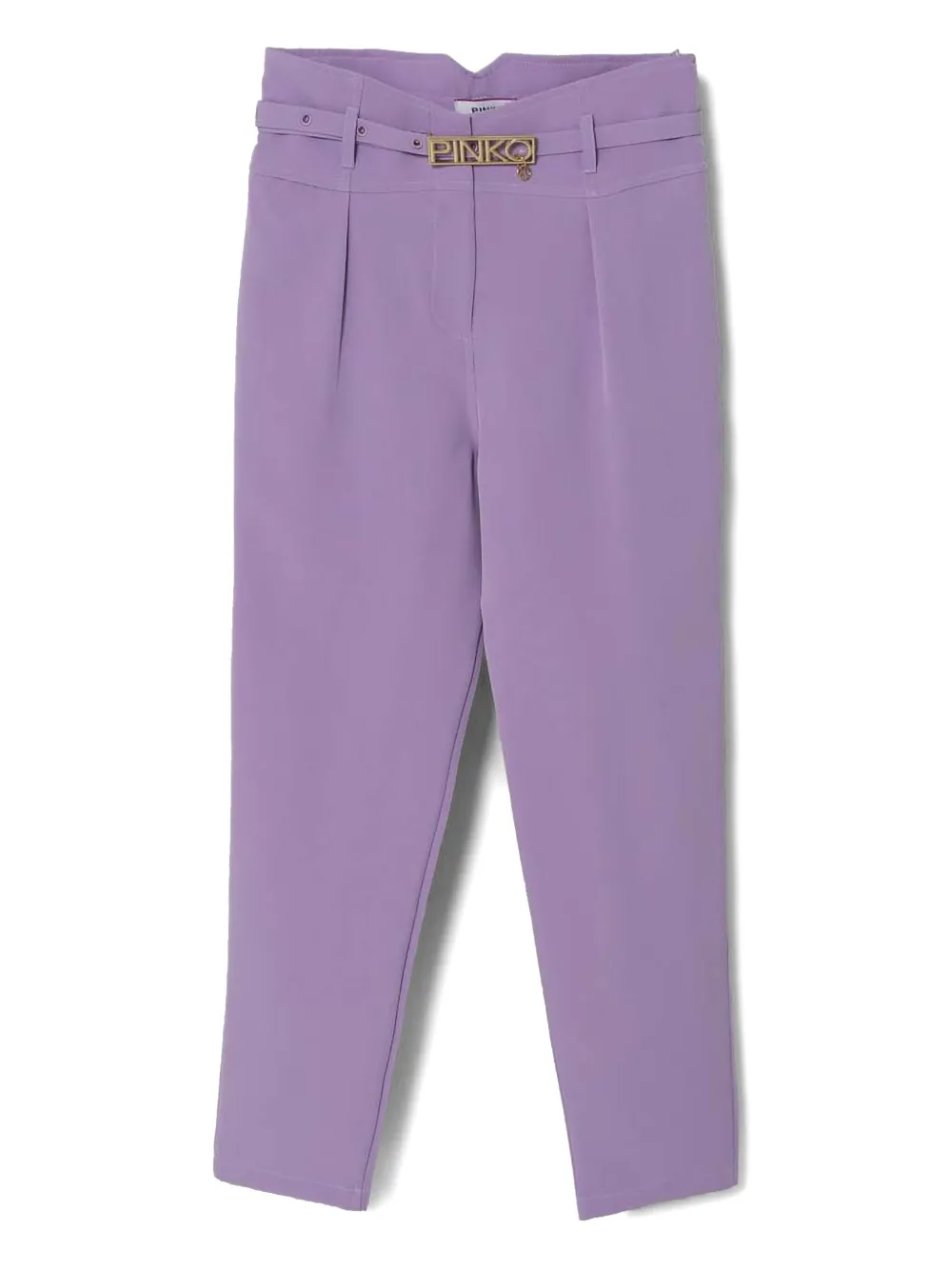 Pinko Kids Broek met ceintuur Paars