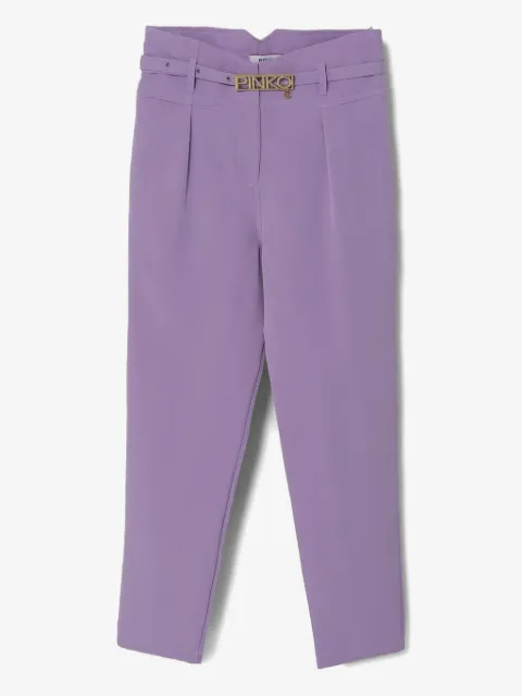 Pinko Kids belted trousers