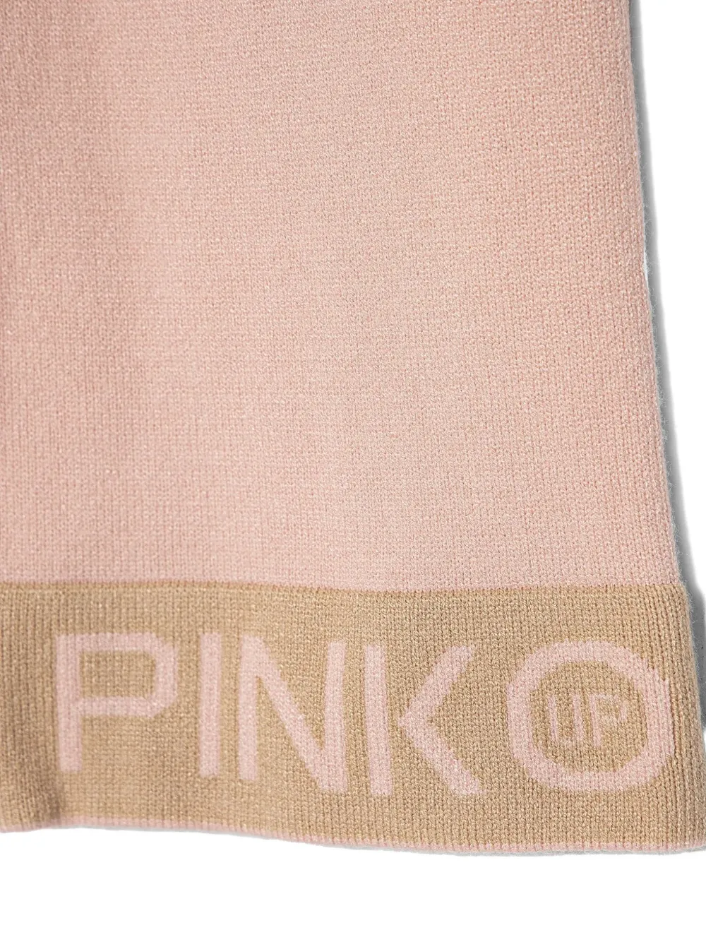 Pinko Kids Broek met logoprint Roze