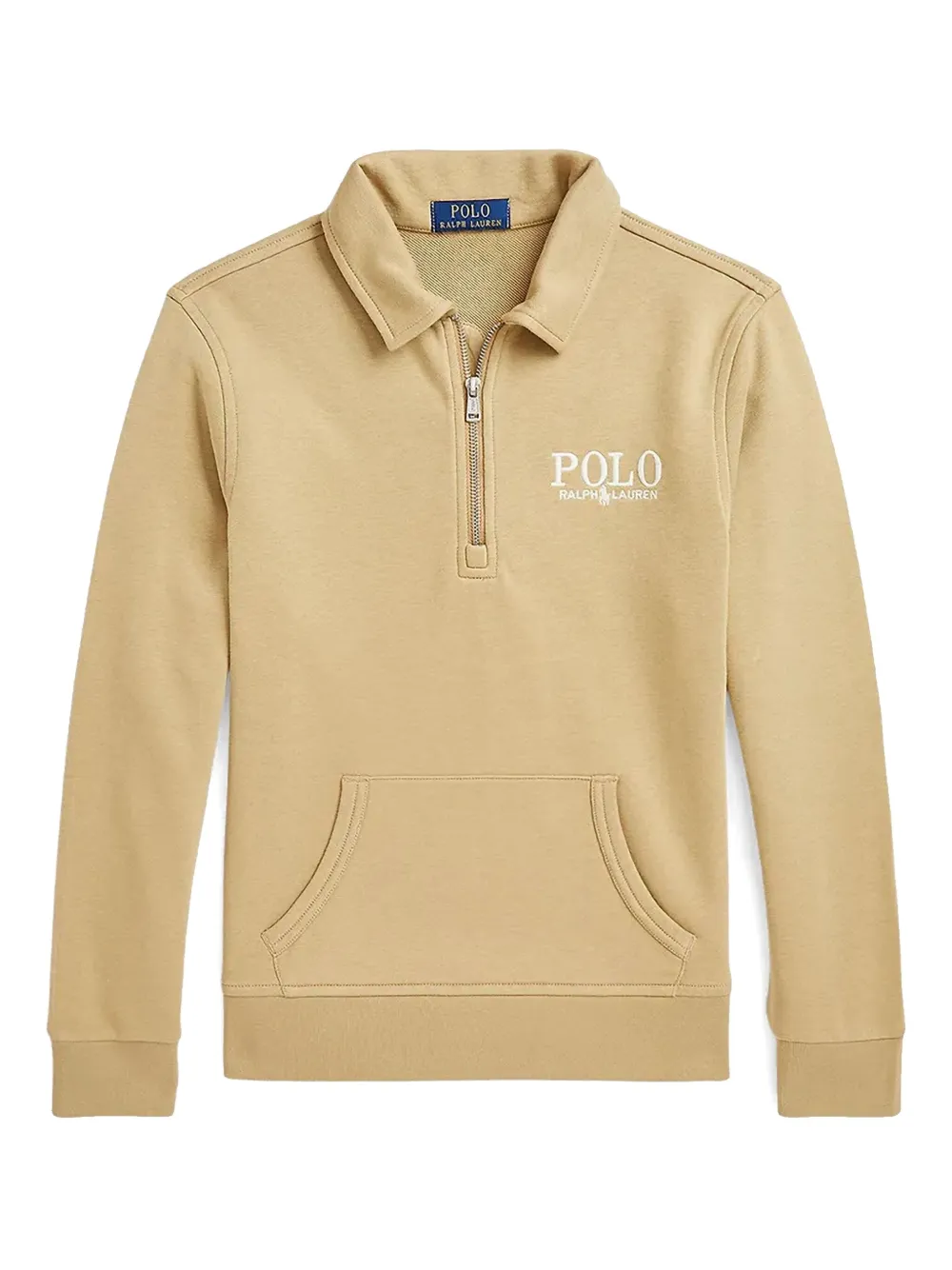 POLO RALPH LAUREN KIDS Sweater met geborduurd logo Beige