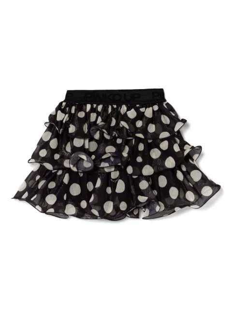 Pinko Kids dot-print skirt 