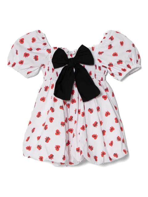 Pinko Kids فستان بطبعة قلب
