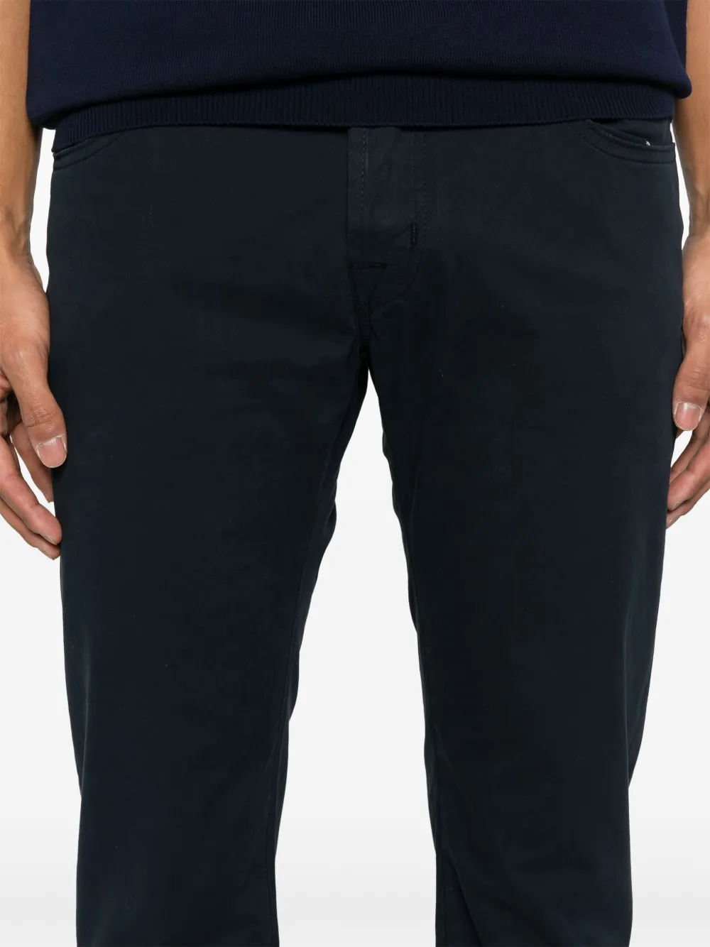 Jacob Cohën Slim-fit broek Blauw