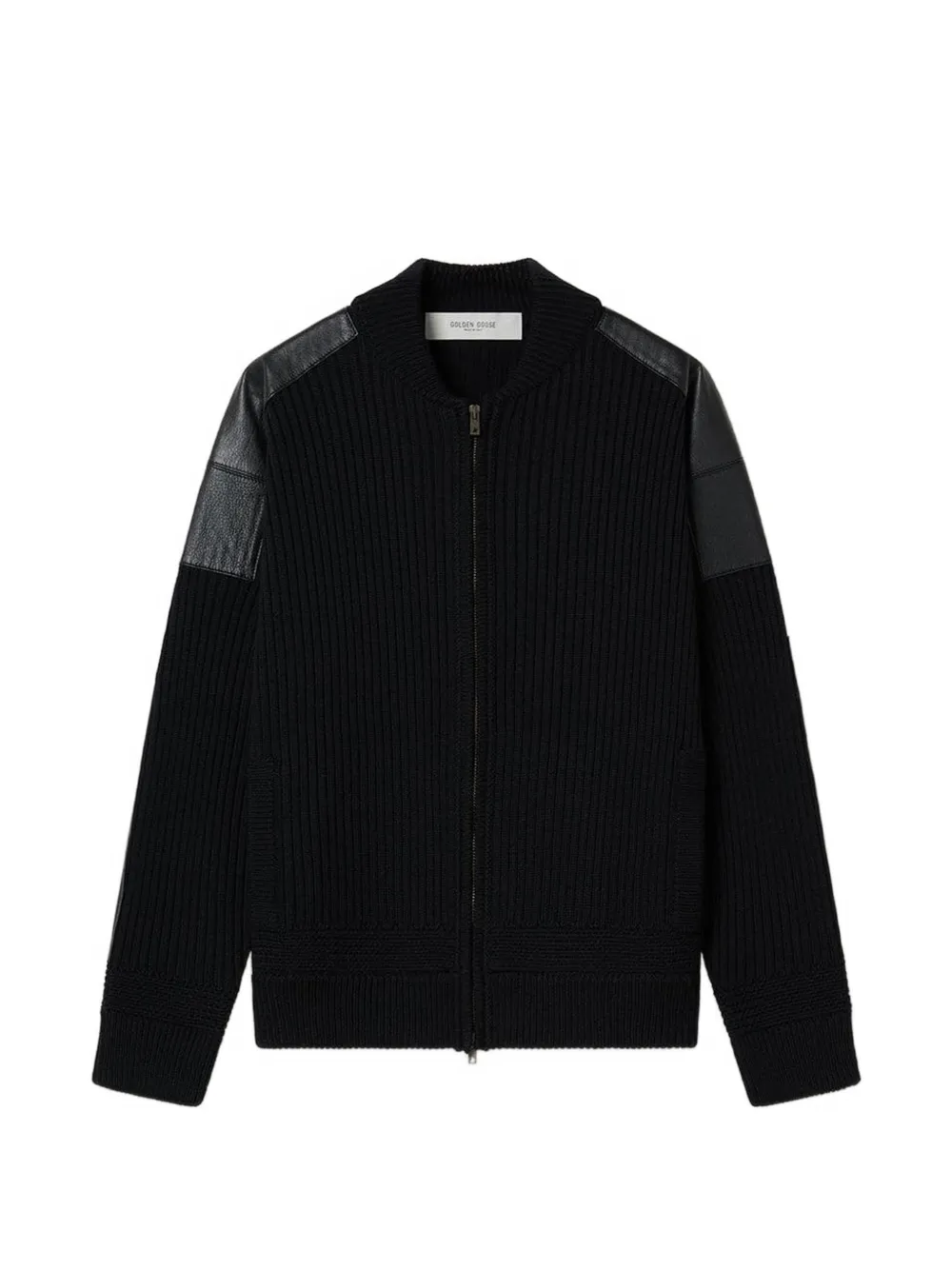 Golden Goose Vest met vlakken Zwart