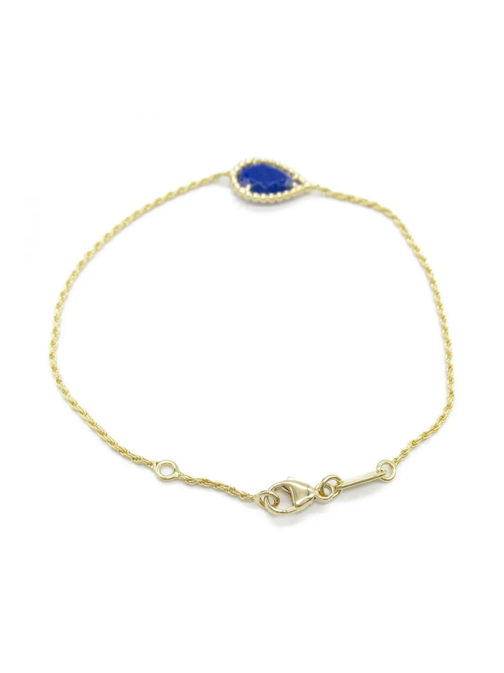 Boucheron Pre-Owned 2010s 18K yellow gold Serpent Bohème lapis lazuli bracelet - Goud