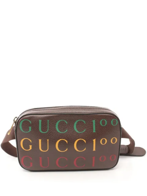 Gucci Pre-Owned 2010s Aria 100th anniversary belt bag