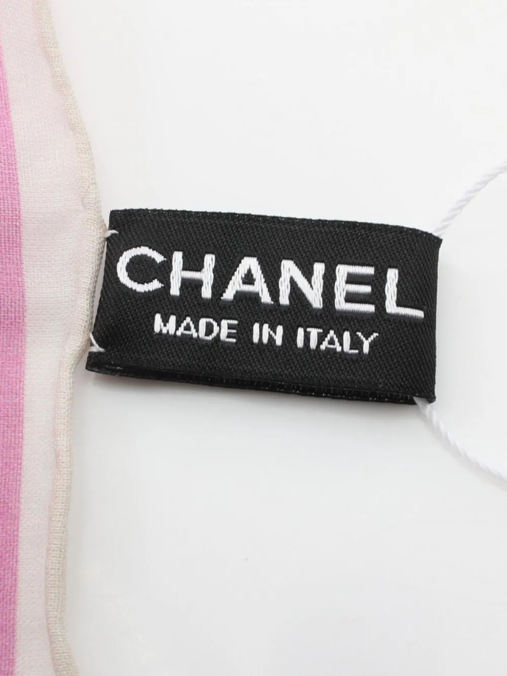 CHANEL Pre-Owned 1986-1988 sjaal met CC-logo - Roze