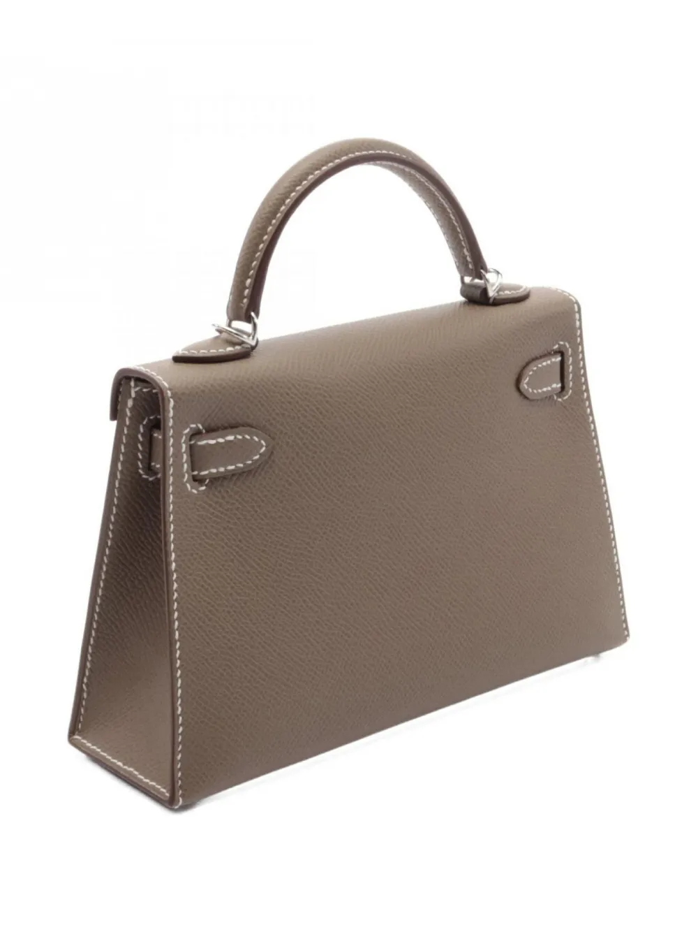 Hermès Pre-Owned 2024 mini Kelly two-way tote bag - Beige