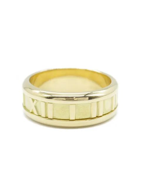 Tiffany & Co. Pre-Owned 2010s 18K yellow gold Atlas ring