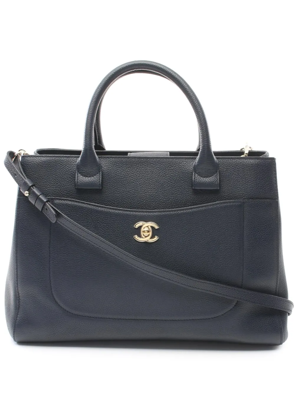 CHANEL Pre-Owned 2016-2017 ネオ エグゼクティブ ハンドバッグ - ブルー CHANEL Pre-Owned 2016-2017 ネオ エグゼクティブ ハンドバッグ - ブルー