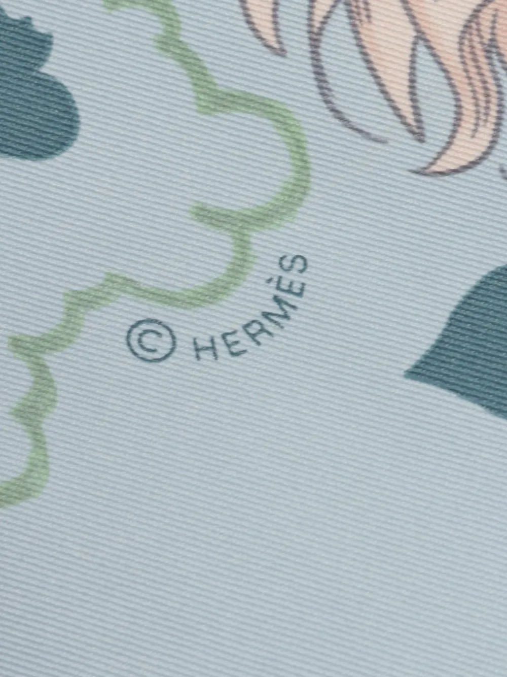 Hermès Pre-Owned mascada 00's Tea Time | Image 2