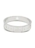 Gucci Pre-Owned 10's 18kt white gold Icon ring - Silver