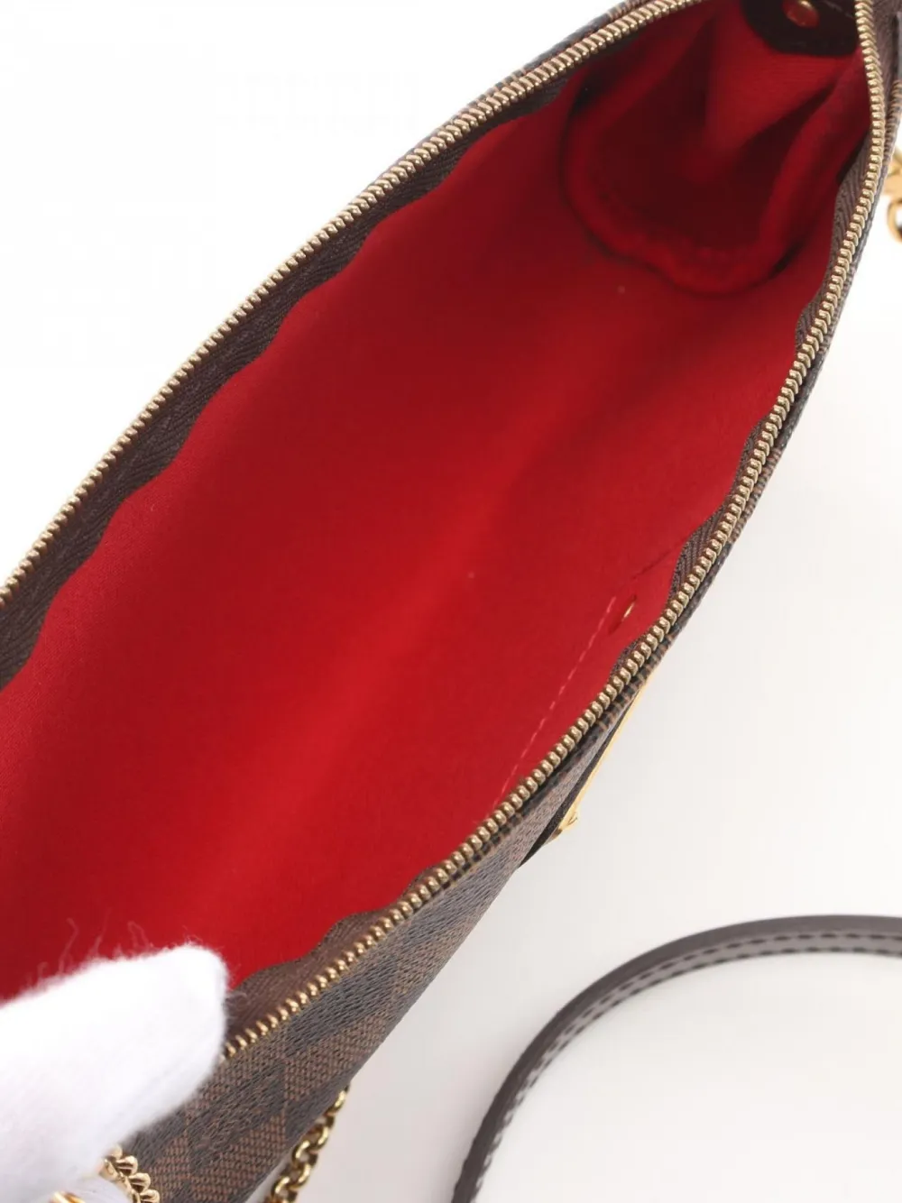 Louis Vuitton Pre-Owned 2014 Eva clutch Bruin