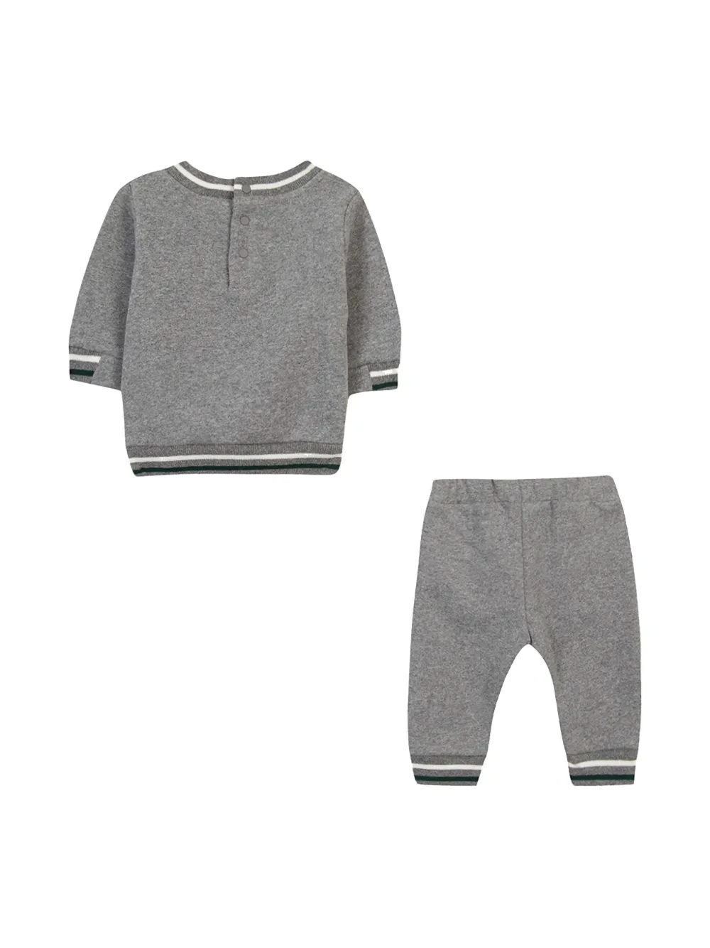 Tartine Et Chocolat Logo-print Tracksuit Set In Grey
