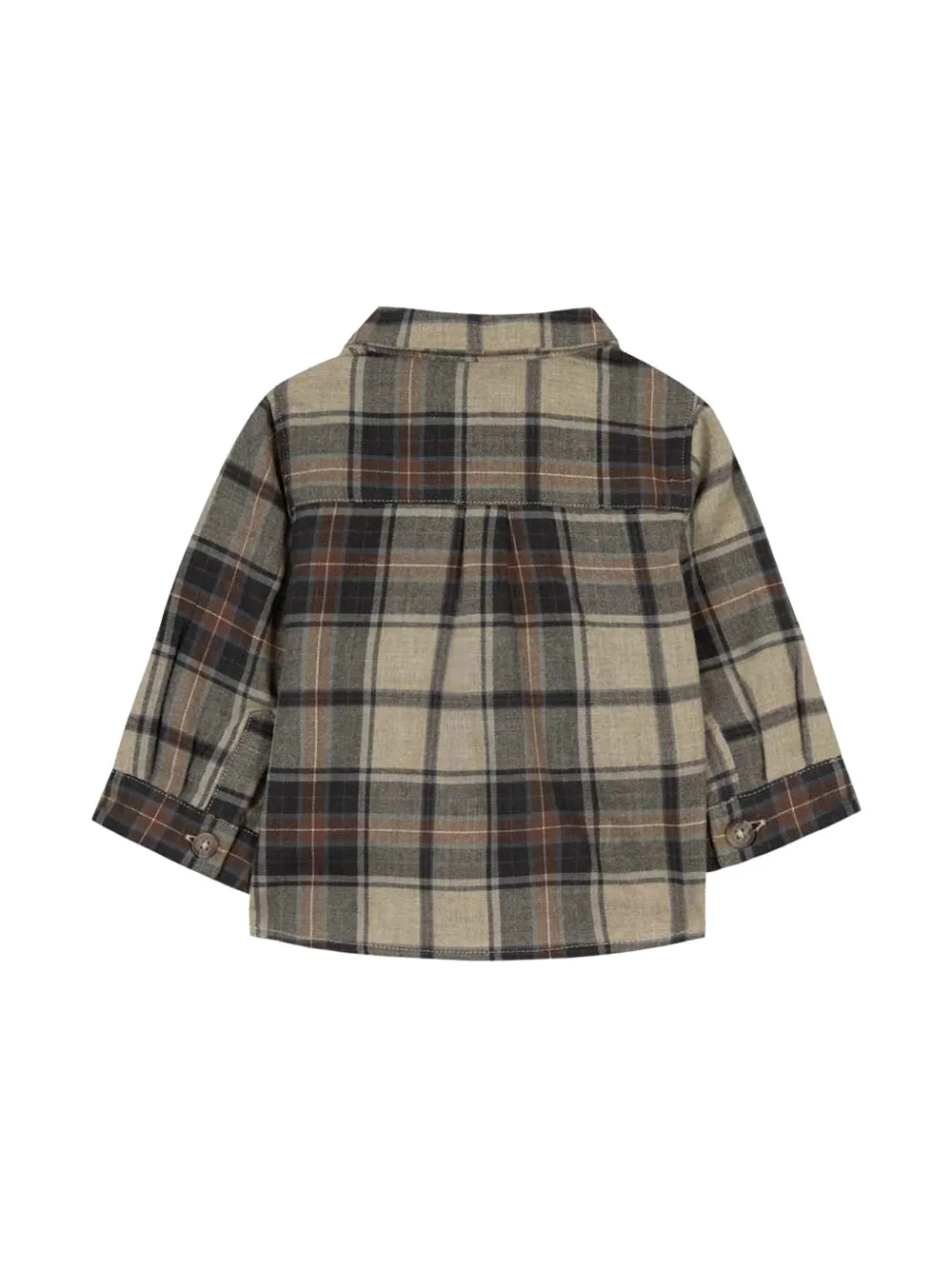 Tartine Et Chocolat checked shirt - Bruin