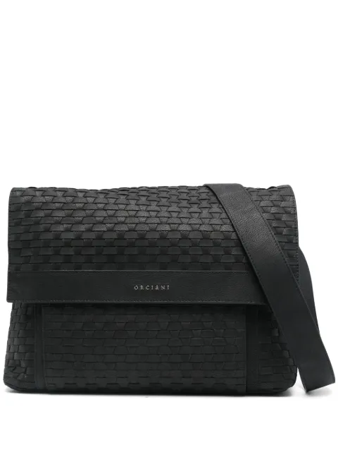 Orciani interwoven shoulder bag