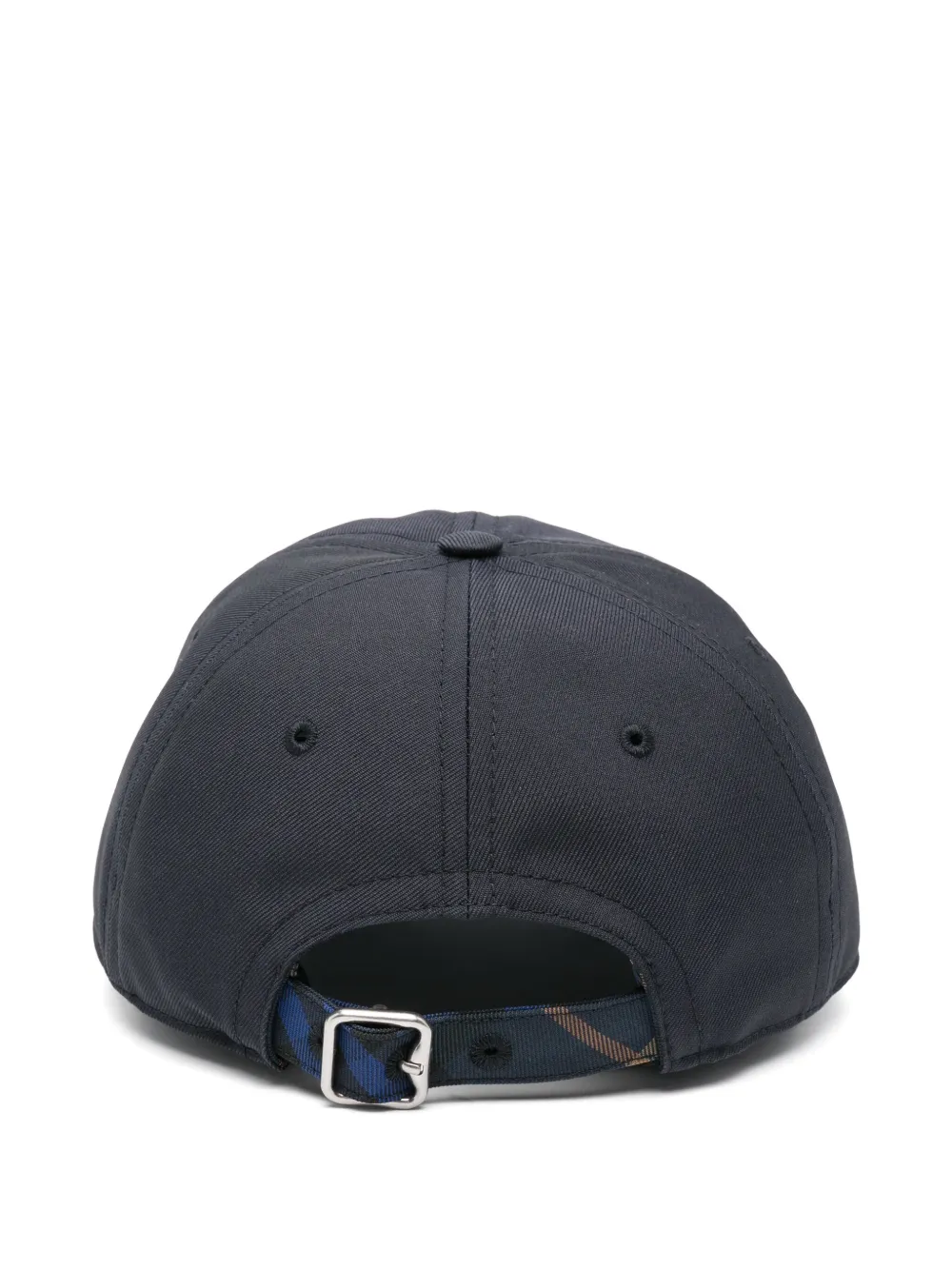 Burberry Pet met geborduurd logo Blauw