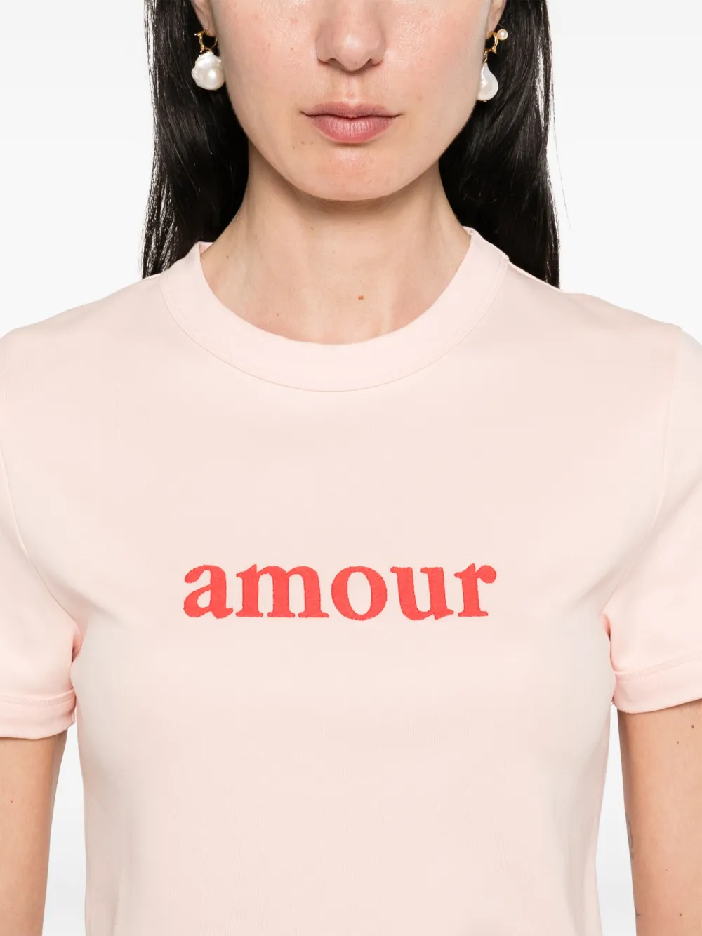 Shop Maison Labiche Amour Montherlant T-shirt In Pink