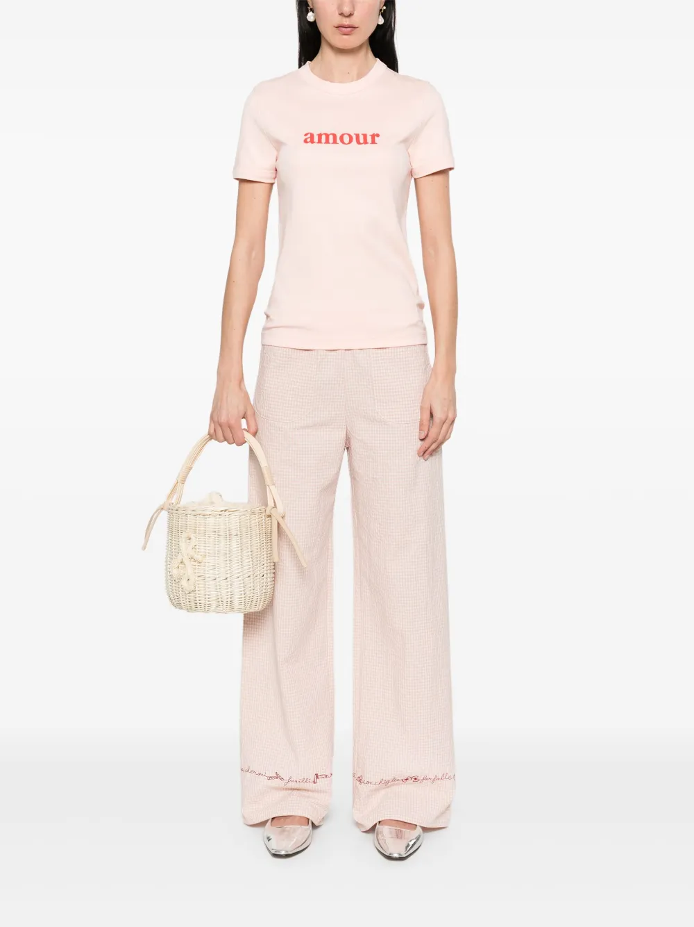 Maison Labiche Amour Montherlant T-shirt - Roze