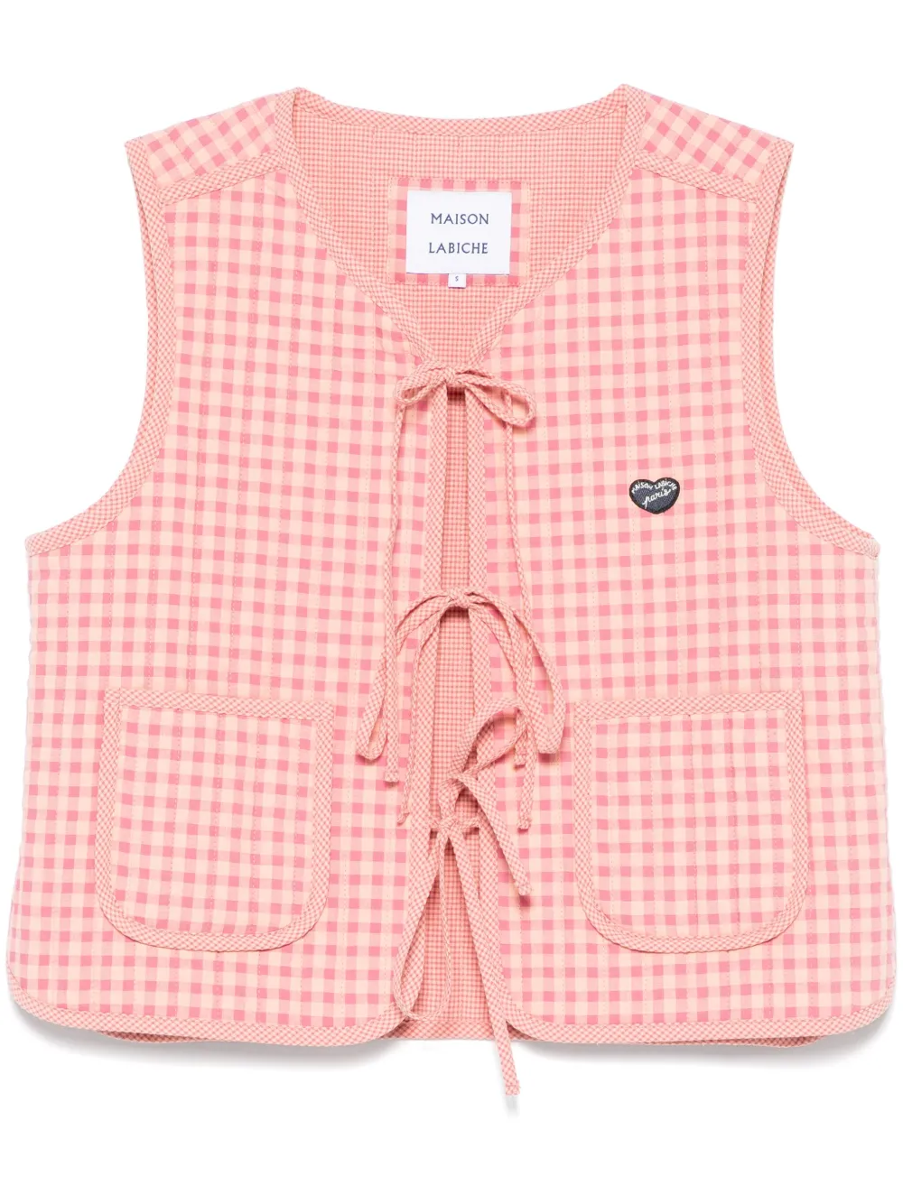 MAISON LABICHE PATCH COEUR VALHUBERT WAISTCOAT