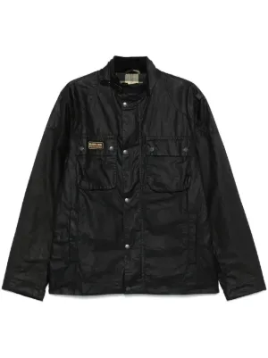 Barbour International シアリングカラー ジャケット | ブラック
