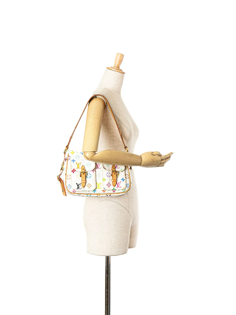 Louis Vuitton Pre-Owned 2005 veelkleurige Lodge PM schoudertas met monogram - Wit