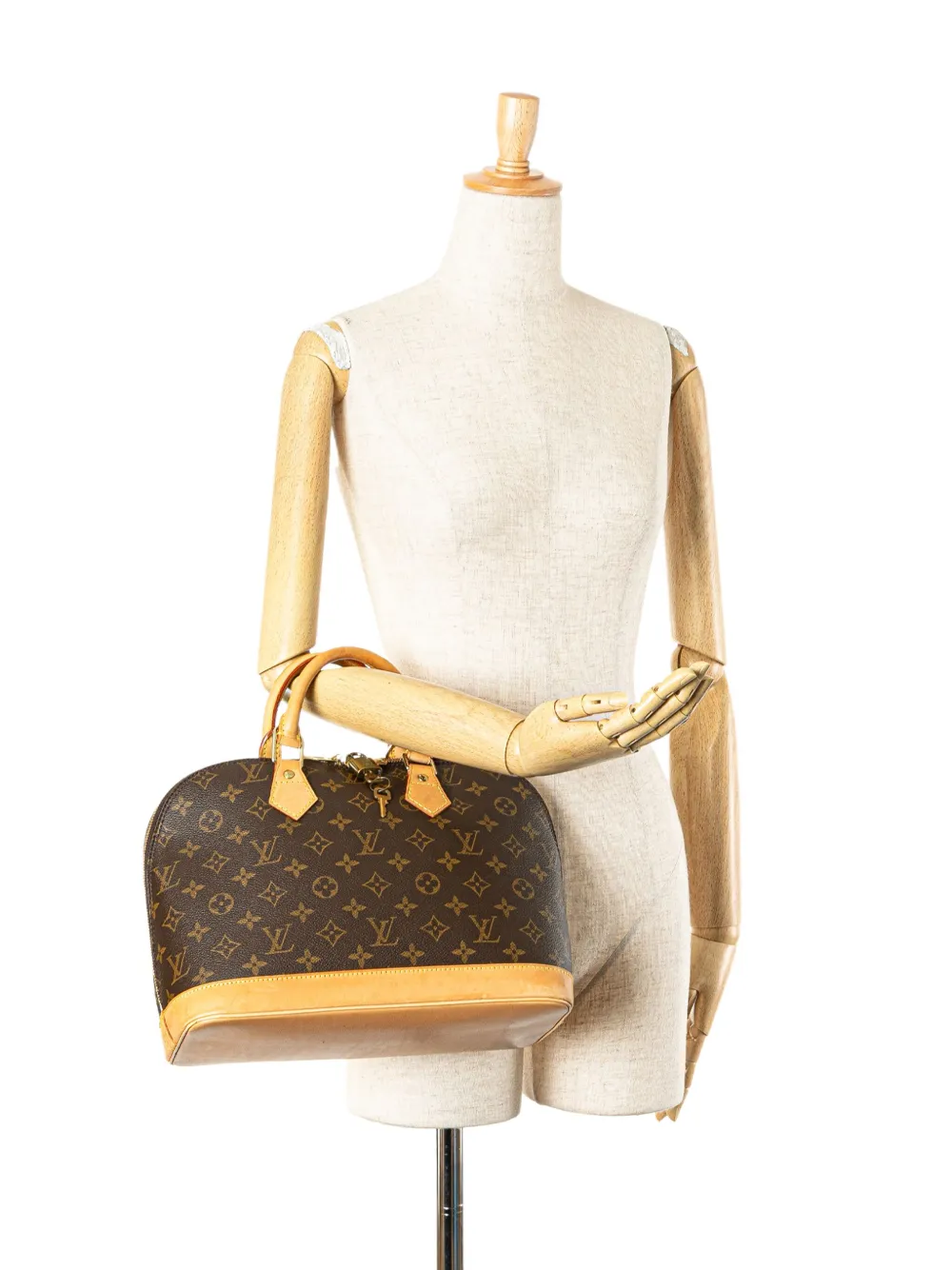 Louis Vuitton Pre-Owned 2000 Monogram Alma PM handtas - Bruin