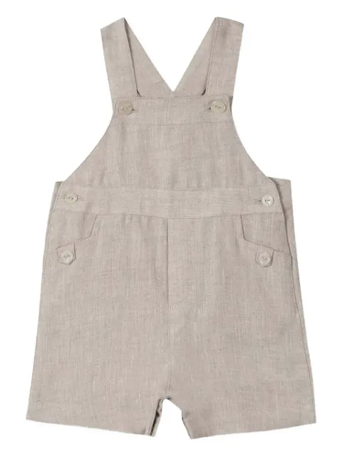 Tartine Et Chocolat linen dungarees