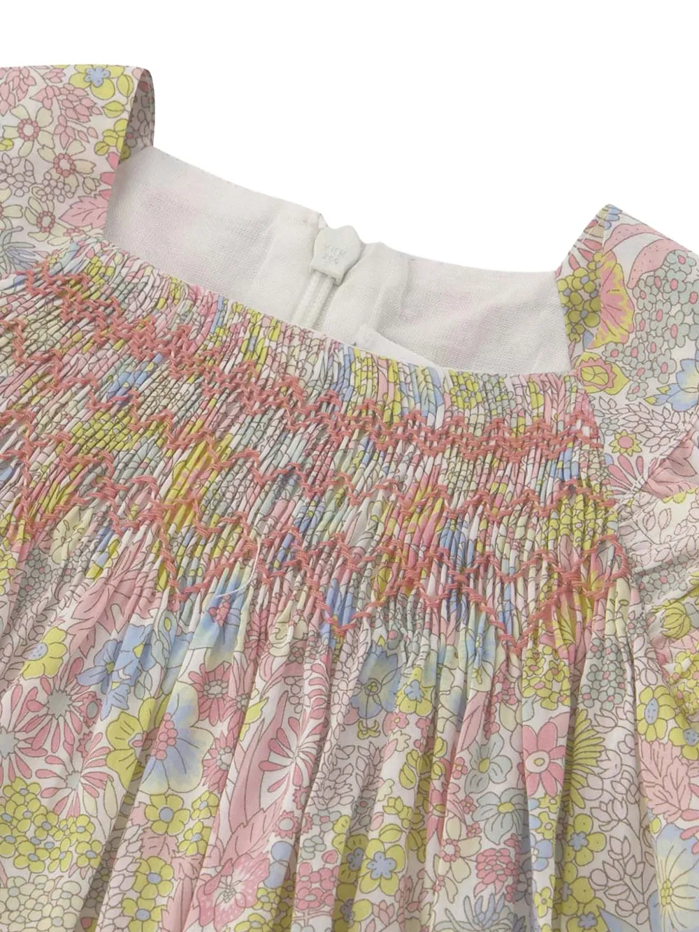 Tartine Et Chocolat Romper met bloemenprint Roze