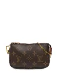 Louis Vuitton Pre-Owned 2021 Monogram Mini Pochette Accessoires handbag - Brown