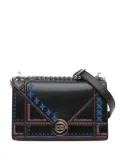 Christian Dior Pre-Owned 2016 Medium Calfskin Stitch Diorama Flap crossbody bag - Black