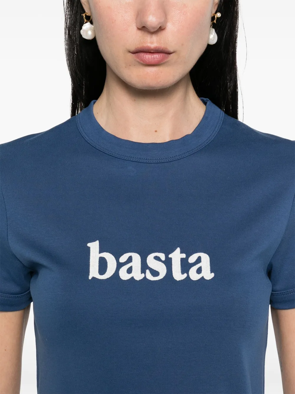 Shop Maison Labiche Basta Montherlant T-shirt In Blue
