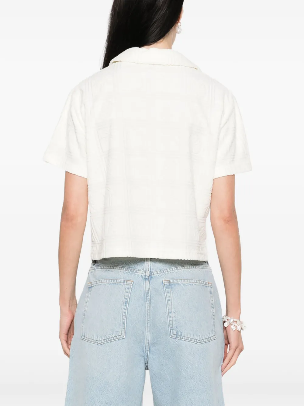 Shop Maison Labiche Patch Labiche Marces T-shirt In White