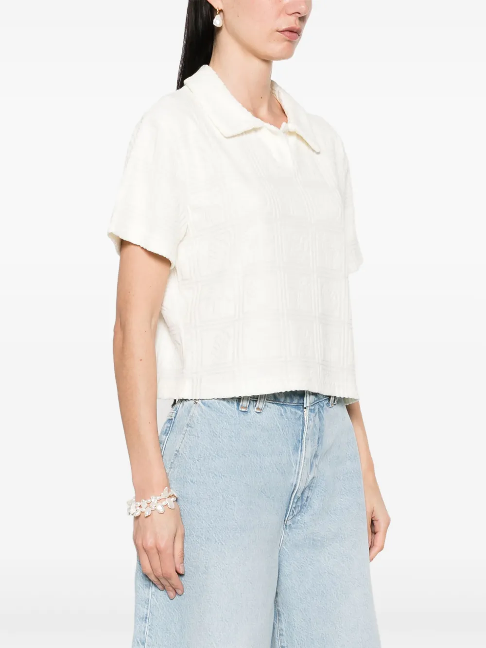 Shop Maison Labiche Patch Labiche Marces T-shirt In White